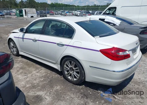 2012 Hyundai Genesis 3.8 из США, поврежденный, VIN KMHGC4DD2CU203197